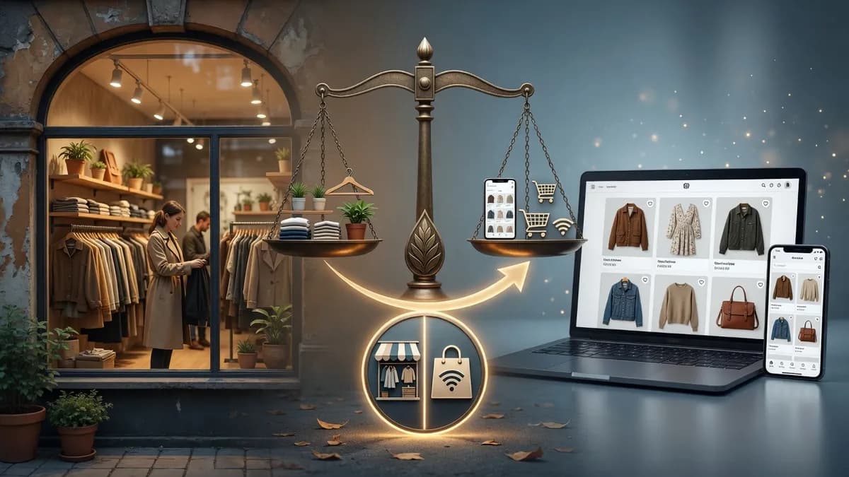 Fizikai bolt vs. online értékesítés – Melyik éri meg jobban? Útmutató 2026