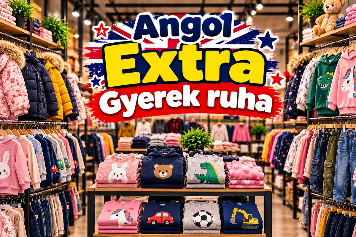 Angol extra gyerekruha