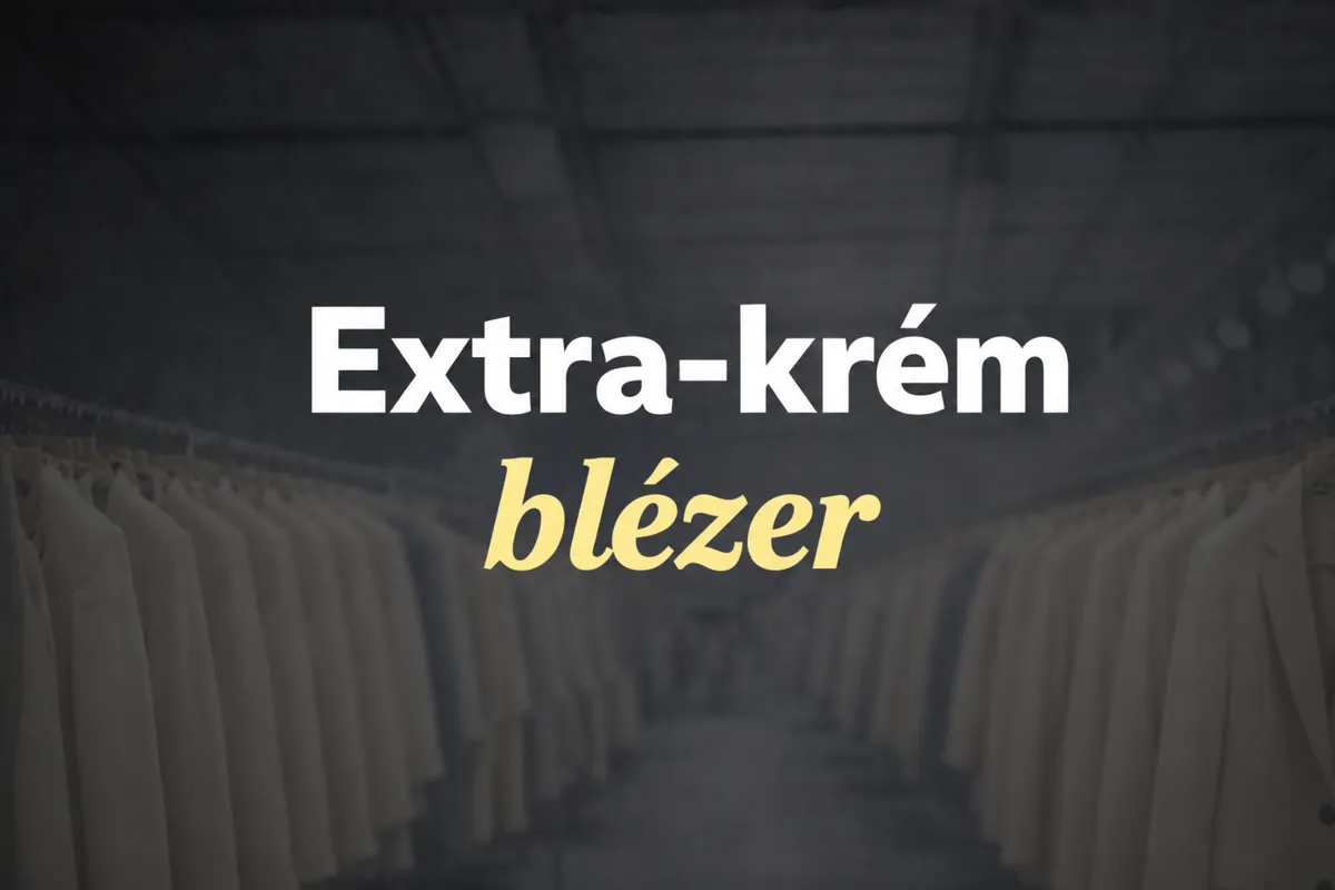 Extra-Krém blézer