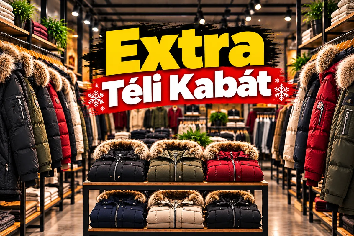 Extra Téli Kabát - Minőségi használtruha válogatás