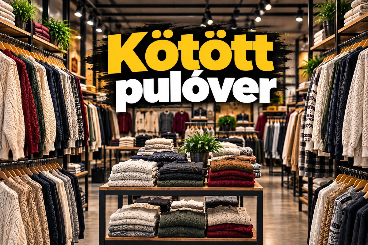 Kötött pulóver - Minőségi használtruha válogatás