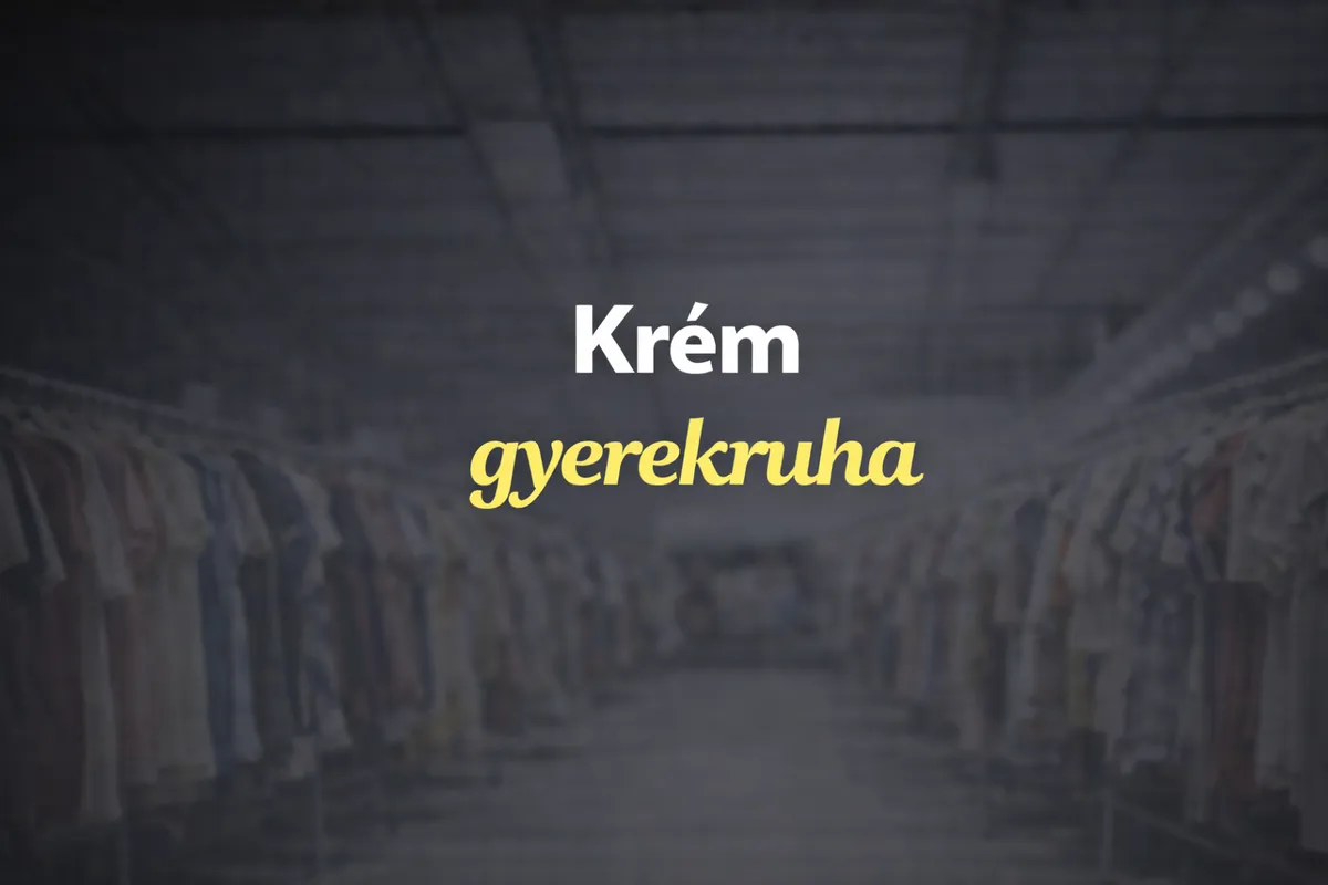Krém Gyerek ruházat