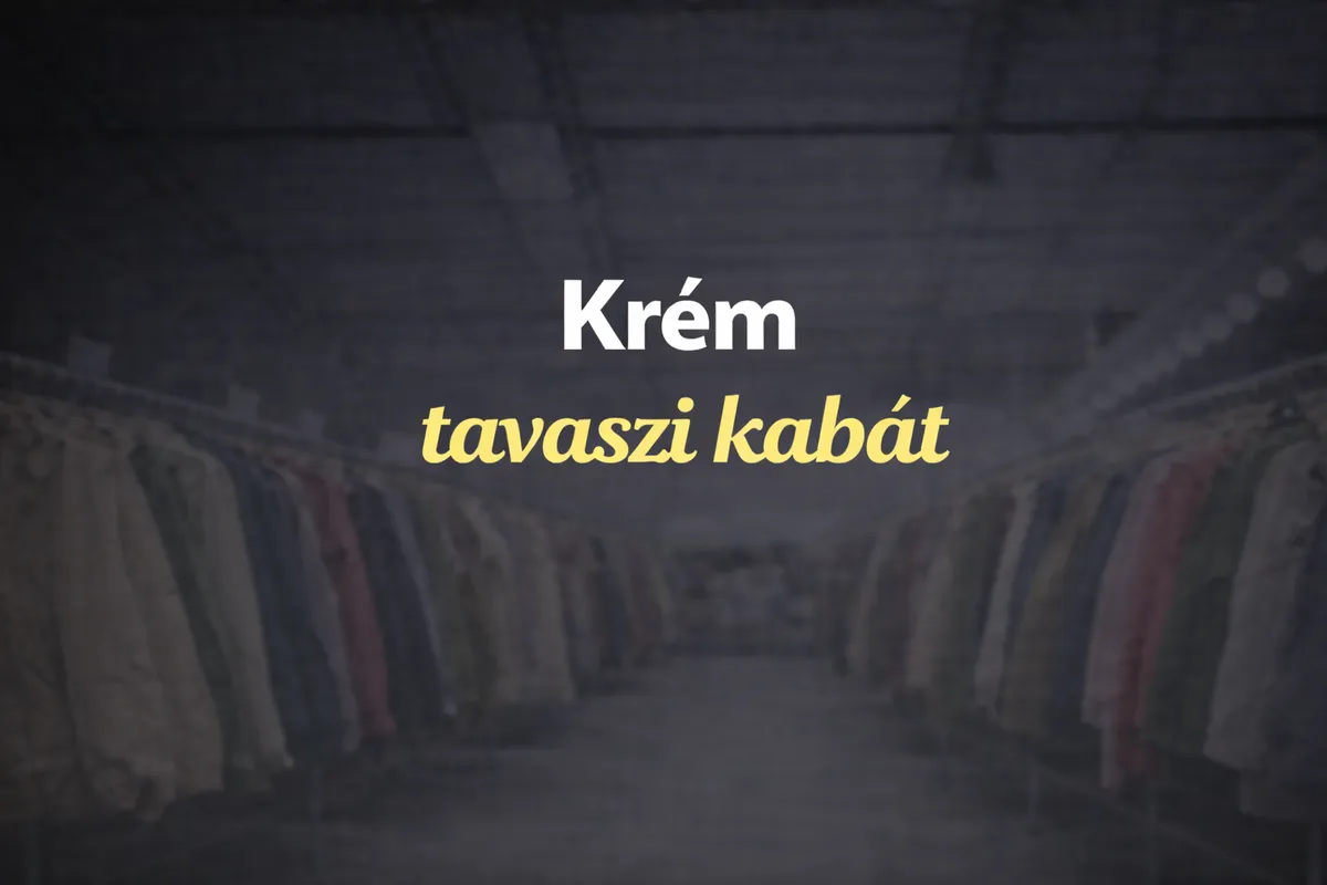 Krém Tavaszi kabát