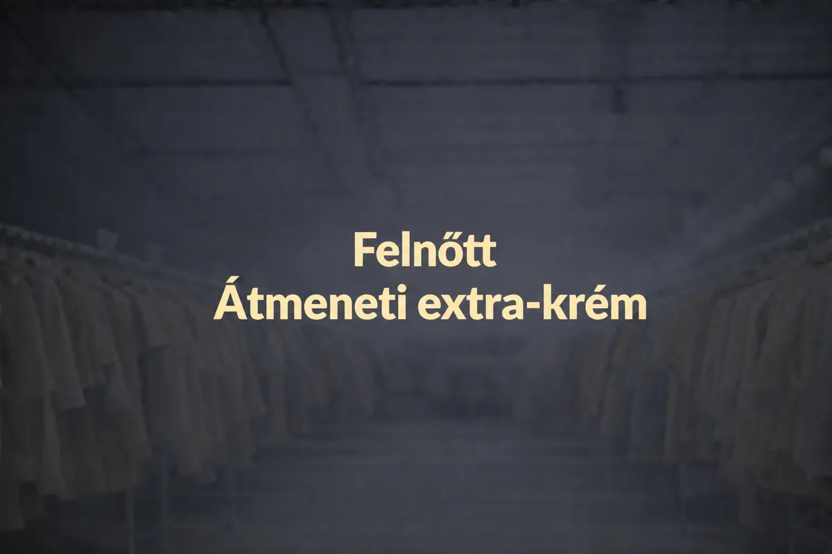 Őszi Felnőtt Extra-Krém